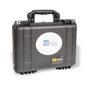 Small Rigid Plastic Carry Case, ZOLL AED PLUS