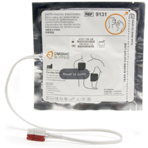 Powerheart G3 AED Adult Defibrillation Pads (Non-Polarized / Interchangeable)