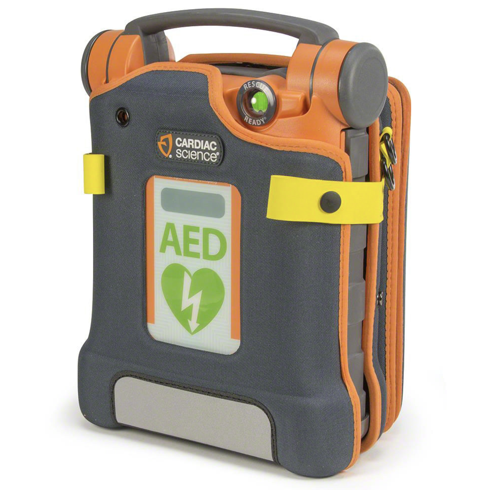 Powerheart G5 Premium Carry CaseA semi-rigid carry case with an adjustable shoulder strap